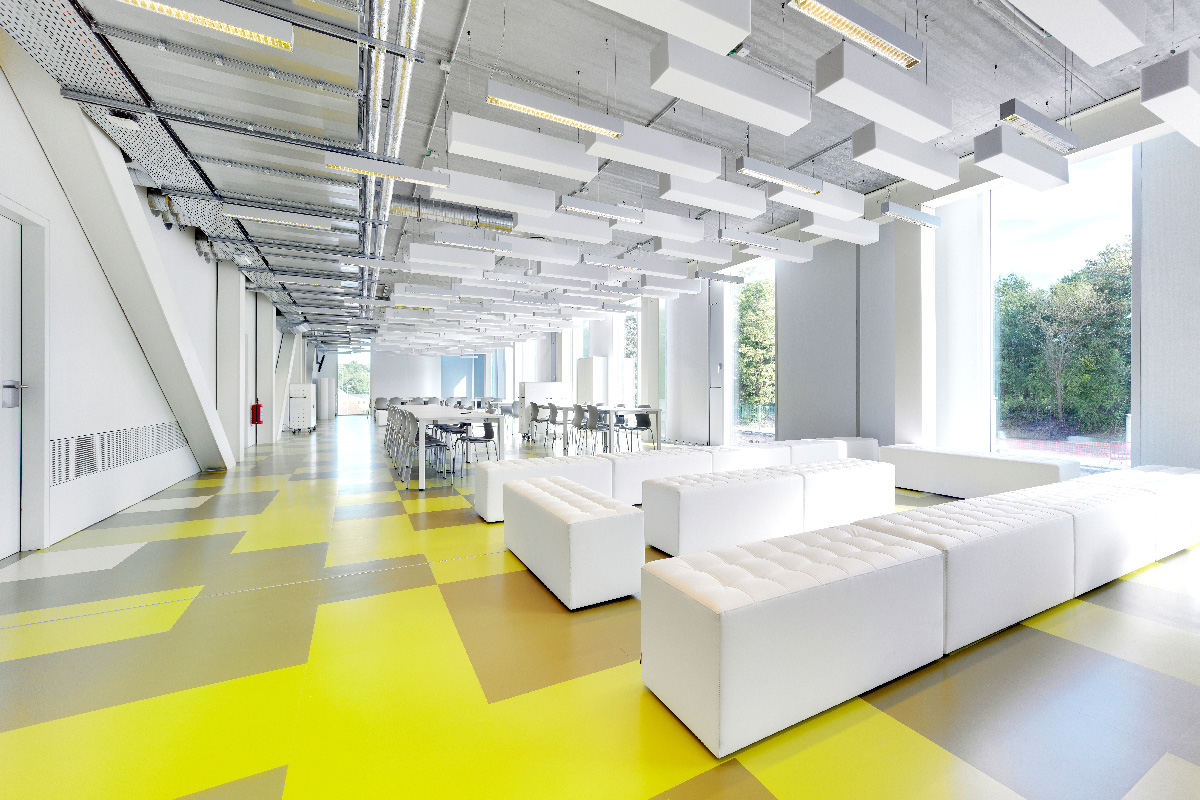 Sol en caoutchouc design moderne - STEDELIJK LYCEUM SPORTSCHOOL WILRIJK